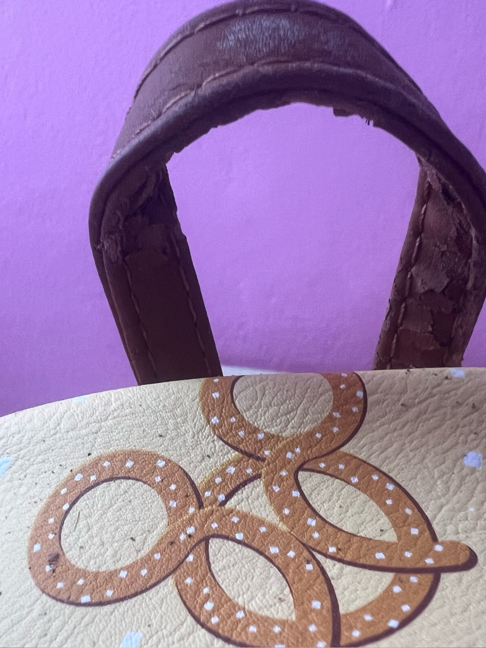 🥨 Loungefly Disney Pretzel Mini Backpack  Read Description - Picture 4 of 16